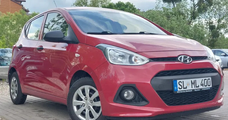 samochody osobowe Hyundai i10 cena 28999 przebieg: 128000, rok produkcji 2016 z Augustów